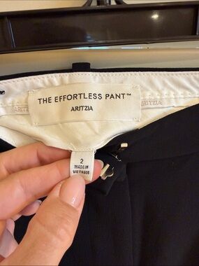 Aritzia The Effortless Pant - Black
